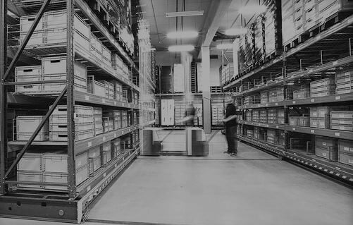 clinical trial storage depot